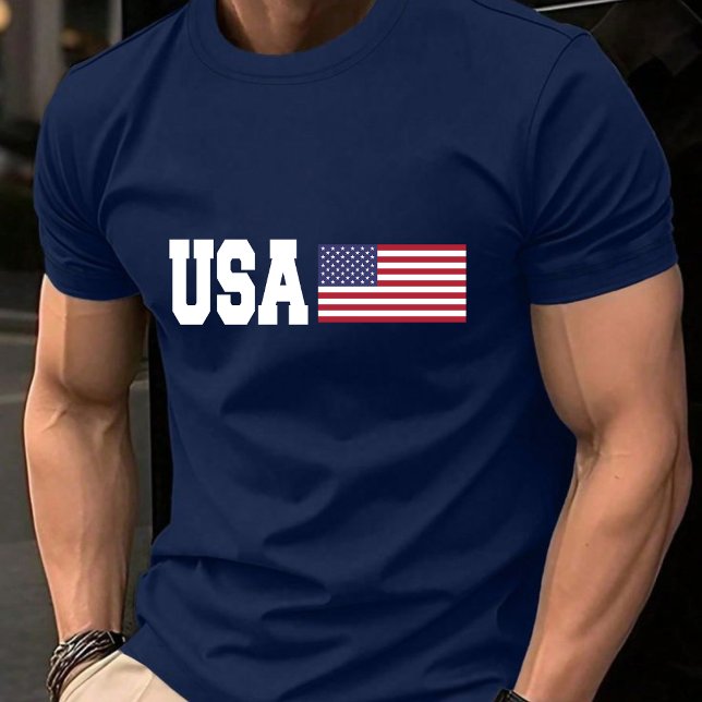 Drapeau américain patriotique T-shirt USA (Créateur téléchargé)