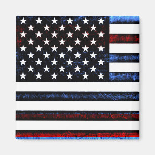 Drapeau américain Patriotisme Magnet