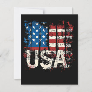 Drapeau américain rétro 4 juillet