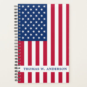 Drapeau Américain Rouge Blanc Bleu Moderne Patriot