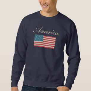 Drapeau américain Sweatshirt de la chemise cadeau