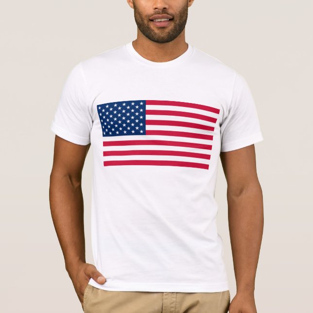 Drapeau américain T-Shirt - États-Unis d'Amérique (Devant)
