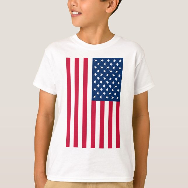 Drapeau américain T-Shirt USA (Devant)