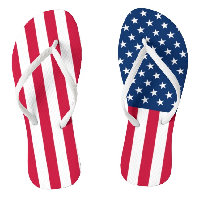 Drapeau américain tongs USA (Semelle)