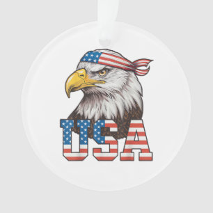Drapeau américain USA Hommes Femmes Enfants Aigle