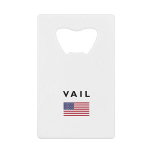 Drapeau américain Vail couleur claire