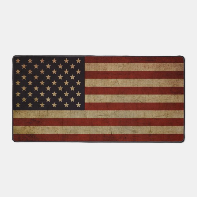 Drapeau américain vintage Grunge (Recto)
