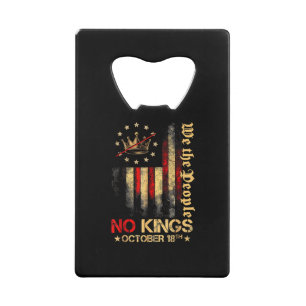 Drapeau américain vintage No Kings America 1776 18