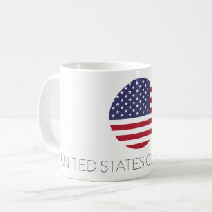 Drapeau américain Voyage Mug