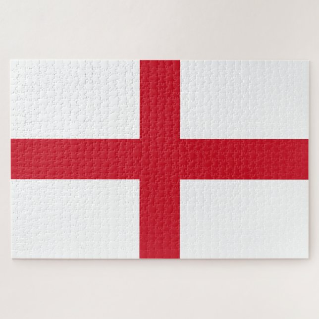 Drapeau anglais (Angleterre) Jigsaw Puzzle (Horizontal)