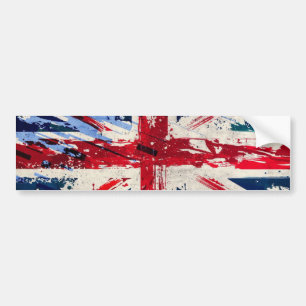 Drapeau anglais Bumper Sticker