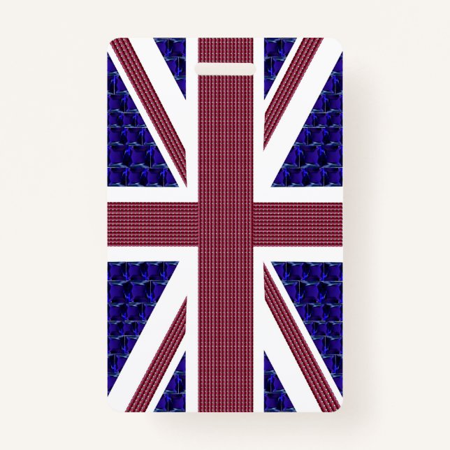 Drapeau anglais, Grande-Bretagne Drapeau Badge (Dos)