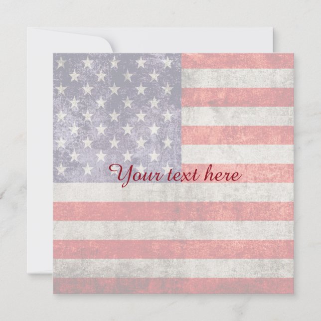 Drapeau antiquité américain (Devant)