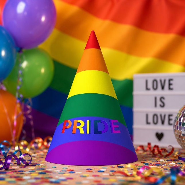 Drapeau arc-en-ciel de la fierté LGBT & Chapeau de (Daphne)