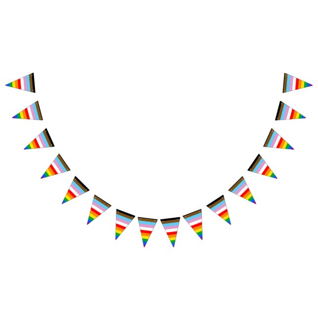 Drapeau arc-en-ciel de la fierté LGBTQ+ INCLUSIF (Tout)