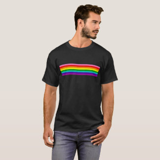 Drapeau arc-en-ciel LGBTQIA Gay pride T-shirt unis