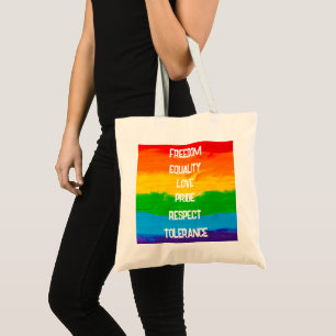 Drapeau arc-en-ciel Sac fourre-tout LGBT - Fierté 