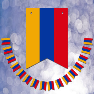 Drapeau arménien et décorations pour fête Arménie