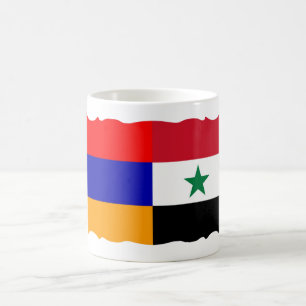 Drapeau arménien et syrien - Mug