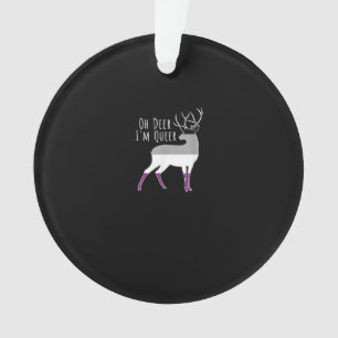 Drapeau Asexué Oh Cerf Fierté Queer Drôle Design L