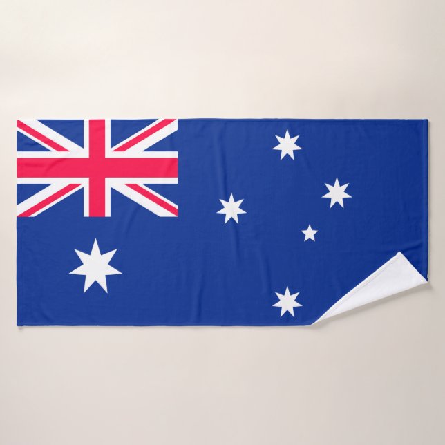 Drapeau Australie (Serviette de bain)