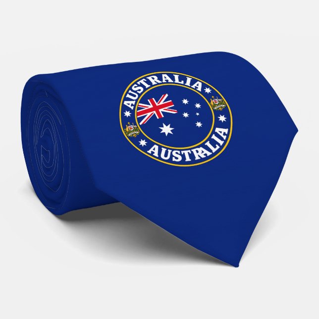 Drapeau australien cravate, cravate australienne é (Roulé)