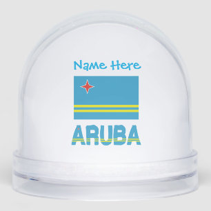 Drapeau bleu Aruba Aruba Personnalisation