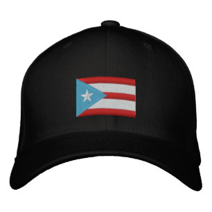 Drapeau Boricua Casquette de baseball brodé