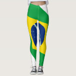 Drapeau brésilien Leggings<br><div class="desc">Drapeau brésilien Leggings</div>