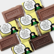 Drapeau brésilien Ms Penguin parlante personnalisé