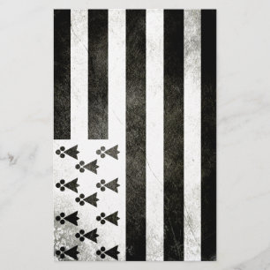 Drapeau Bretagne Vintage