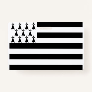 Drapeau breton (Gwenn-ha-du) Badge