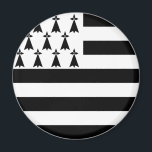 Drapeau breton (Gwenn-ha-du) Magnet<br><div class="desc">Drapeau breton (Gwenn-ha-du) Magnet</div>