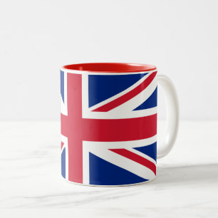 Drapeau britannique de café Mug