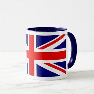 Drapeau britannique de café Mug