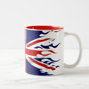 Drapeau britannique de café Mug