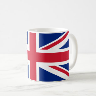 Drapeau britannique de café Mug