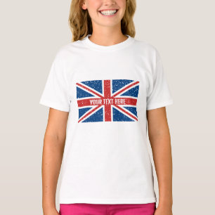 Drapeau britannique personnalisé T-Shirt