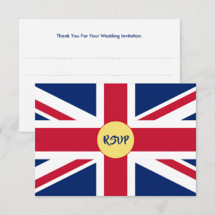 Drapeau britannique Union Jack Voiture RSVP de mar