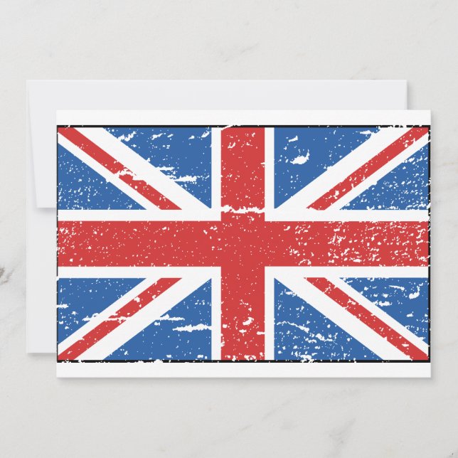 Drapeau britannique vintage (Devant)