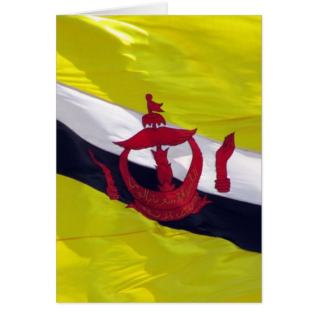 drapeau brunei (Devant)