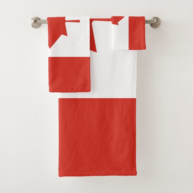 Drapeau canadien patriotique (En situation)