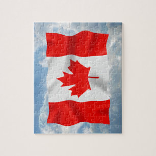 Drapeau canadien - puzzle