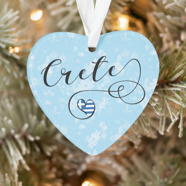 Drapeau cardiaque en Crète, Grèce, Crétois (Arbre)