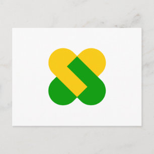 Drapeau Champagne Ardenne Carte postale