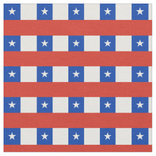 Drapeau chilien et tissu tendance / mode chilien