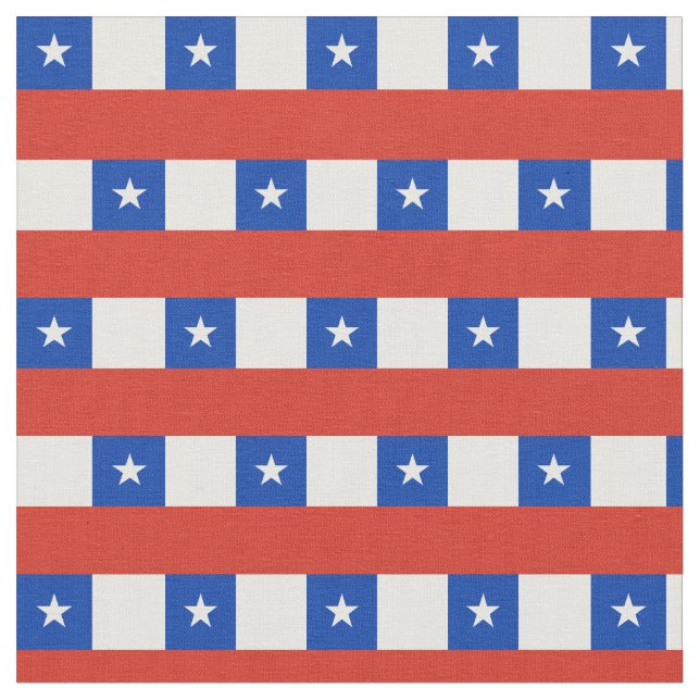 Drapeau chilien et tissu tendance / mode chilien (Fermer)
