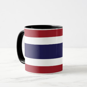 Drapeau Combo Mug De Thaïlande