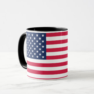 Drapeau Combo Mug Des États-Unis