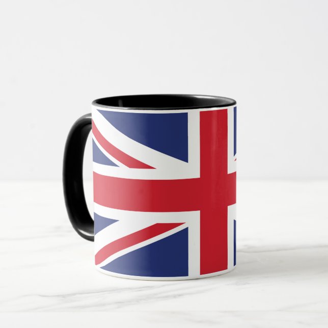 Drapeau Combo Mug Du Royaume-Uni (Devant gauche)